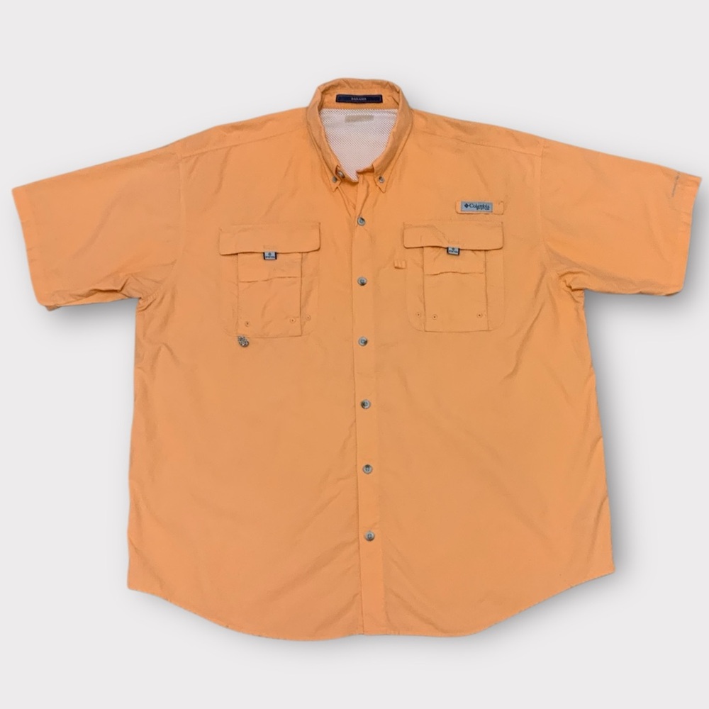 Columbia PFG Omni-Shade Bahama Fishing Shirt Size XL #209